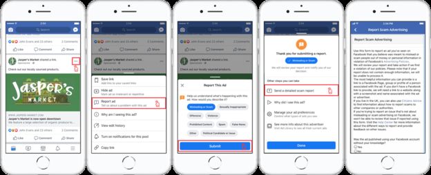 Facebook Anti-Scam Service Goes Live